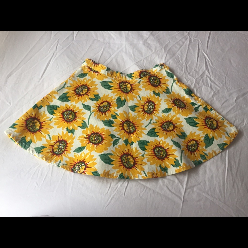 Sunflower "denim" Circle Skirt By AAjeans
