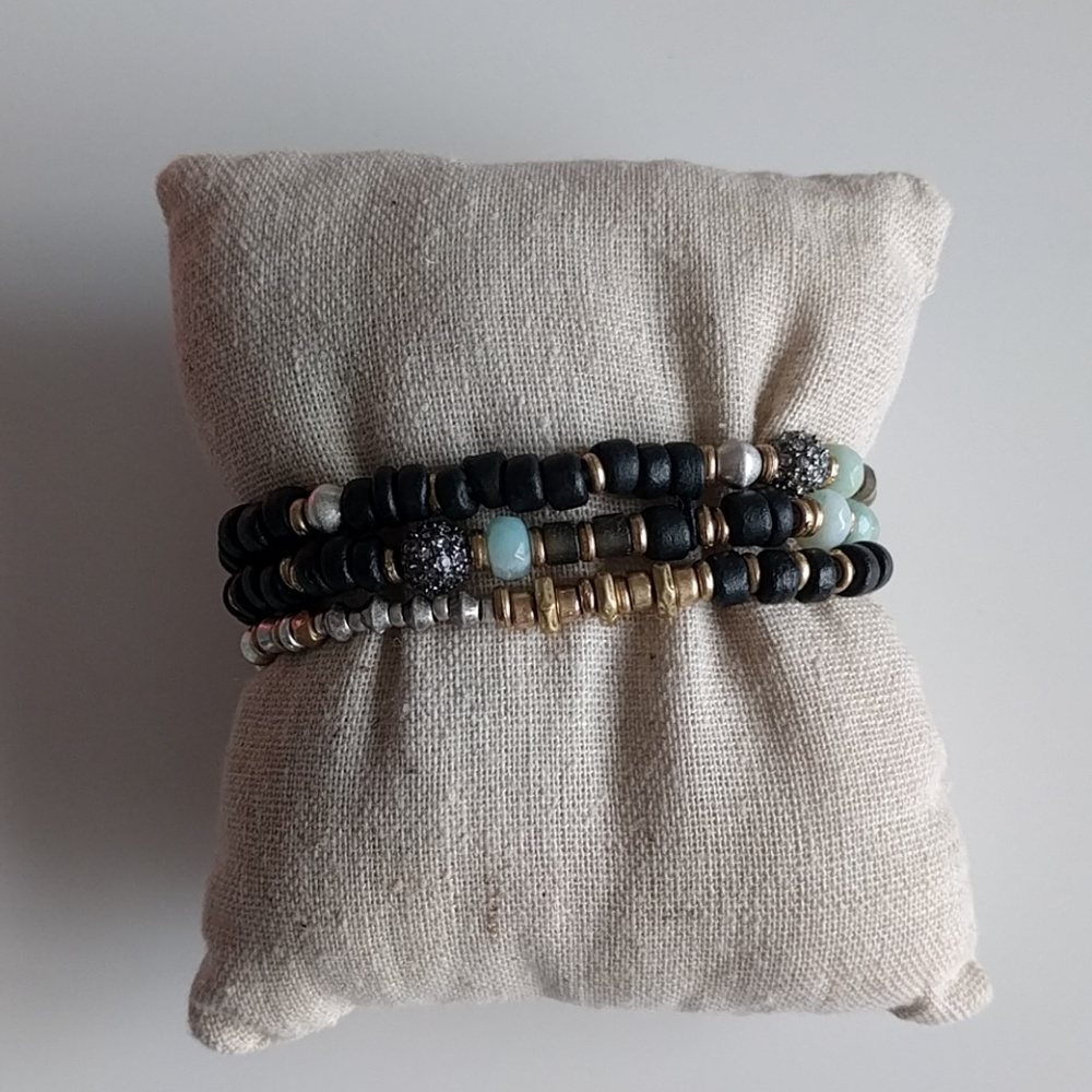Artisan stretch bracelets