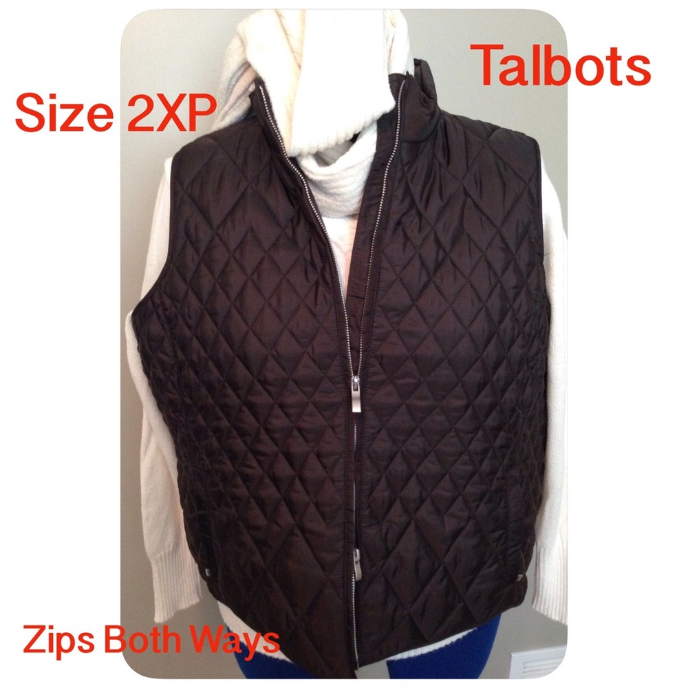 Talbots Puffer Vest Sz 2XP