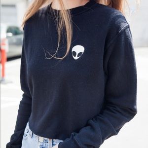 NWT Brandy Alien Sweater