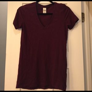Victoria Secret maroon/purple t-shirt