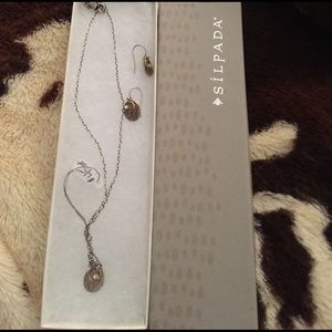 Retired Silpada Necklace& Earring Set