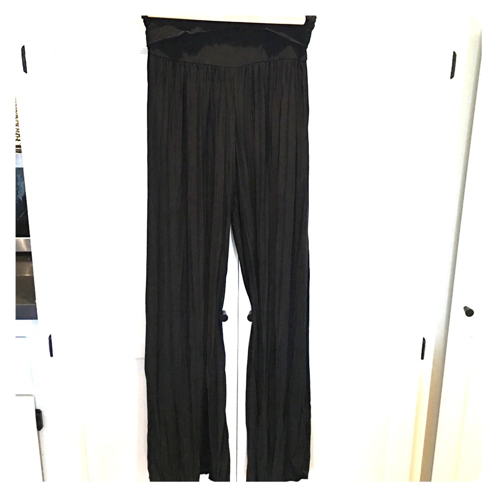 Black palazzo pants