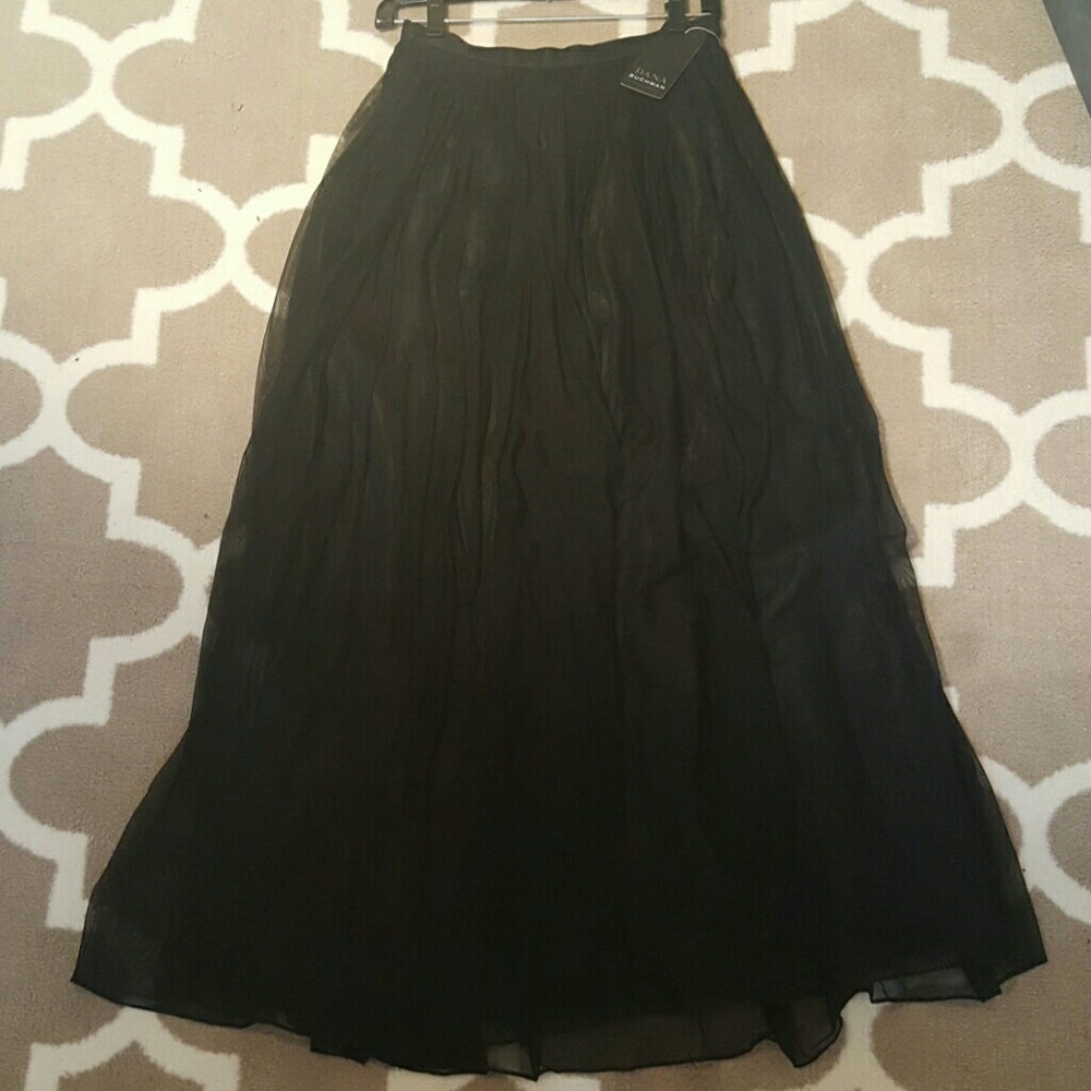 Dana Buchman Mochaccino Ankle Skirt