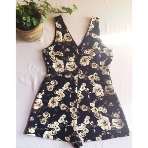 Women's Floral Romper