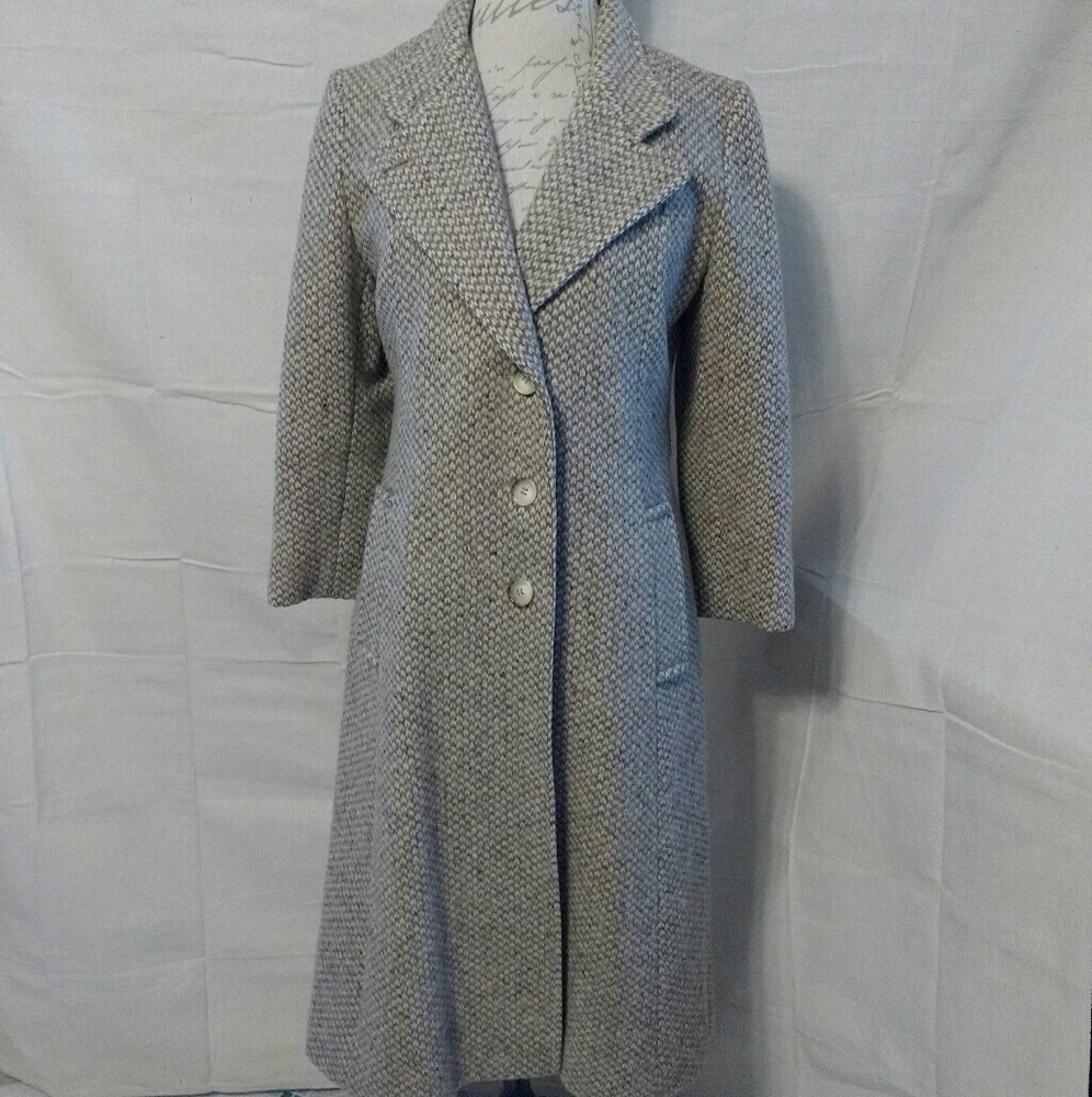 VINTAGE classic wool coat