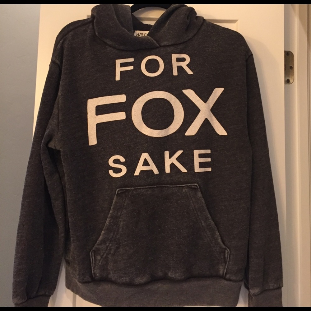 Wild Fox "for fox sake" hoodie