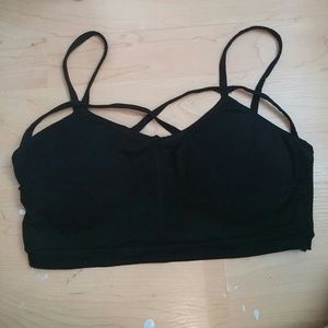 Black bralette