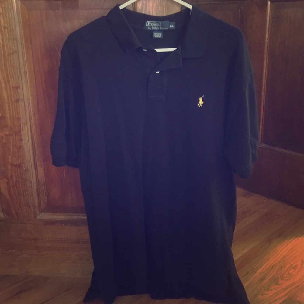 Navy Men's Polo XL