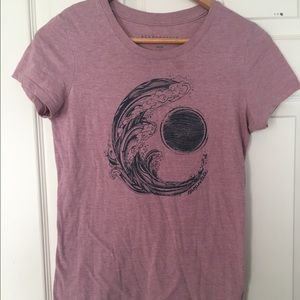 Lavender Ocean Design Tee
