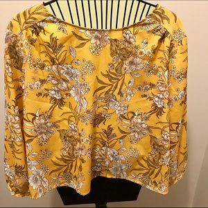 Bohemian Yellow Blouse