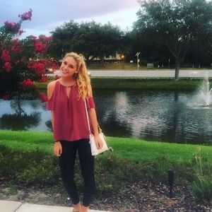 Off the shoulders top