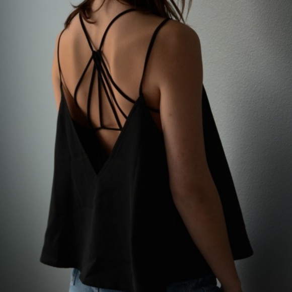 Plunge Top with Open Back - Picture 7 of 7