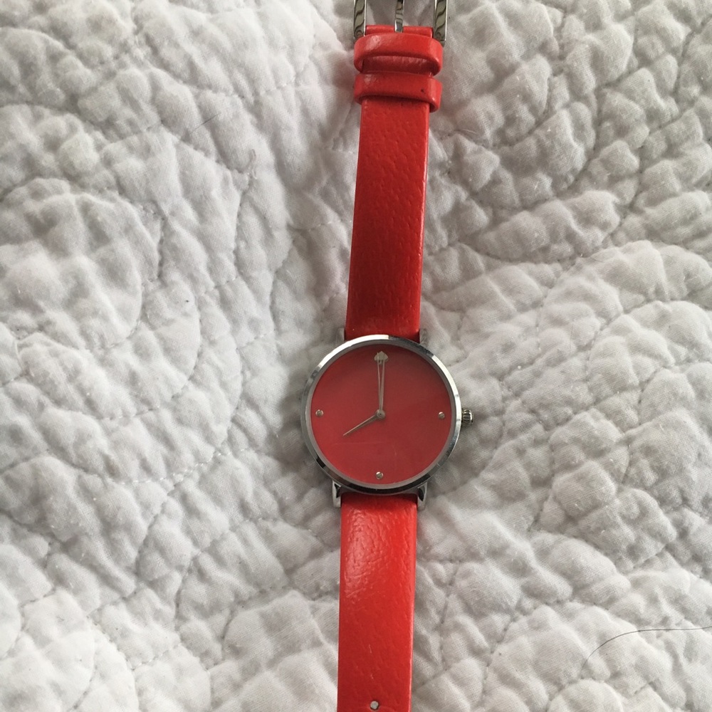 Red Kate Spade Watch