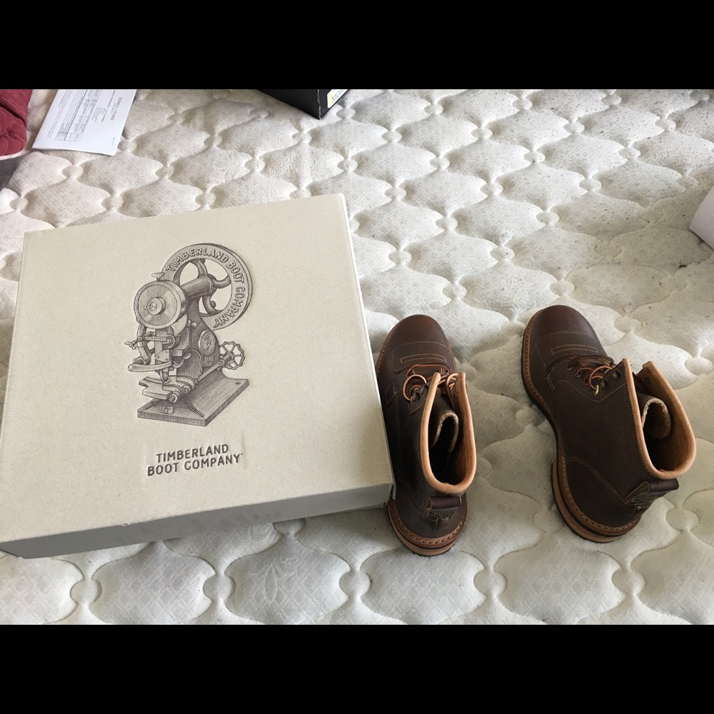 Timberland men's 6 inch smugglers notch boots, 10
