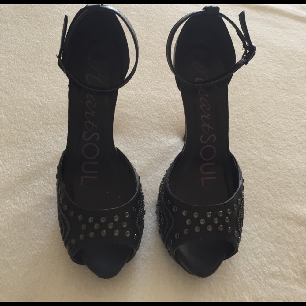 Studded heels