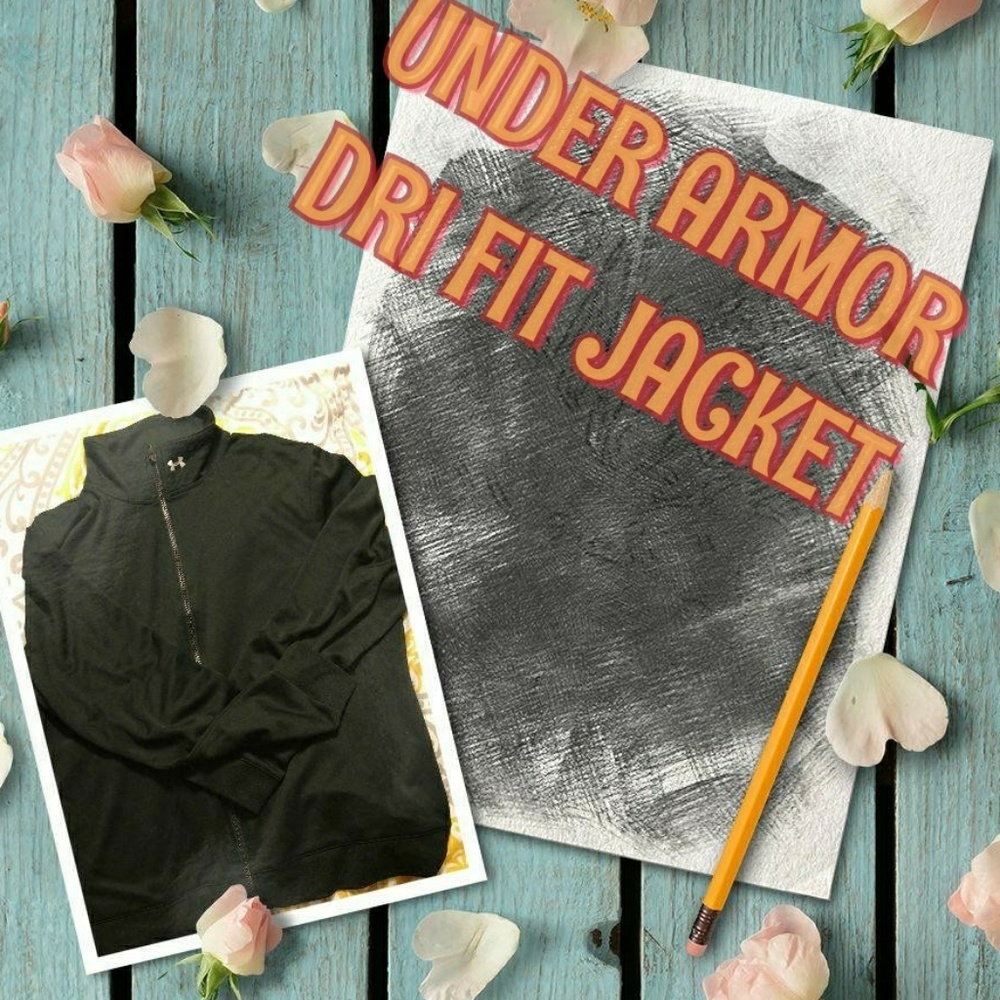 Gently Used Under Armor Dri Fit Large Jacket