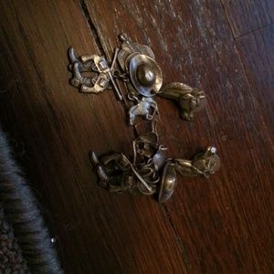 Western Cowboy Earrings