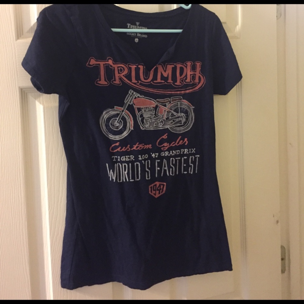 Triumph Tshirt (by Lucky Brand)