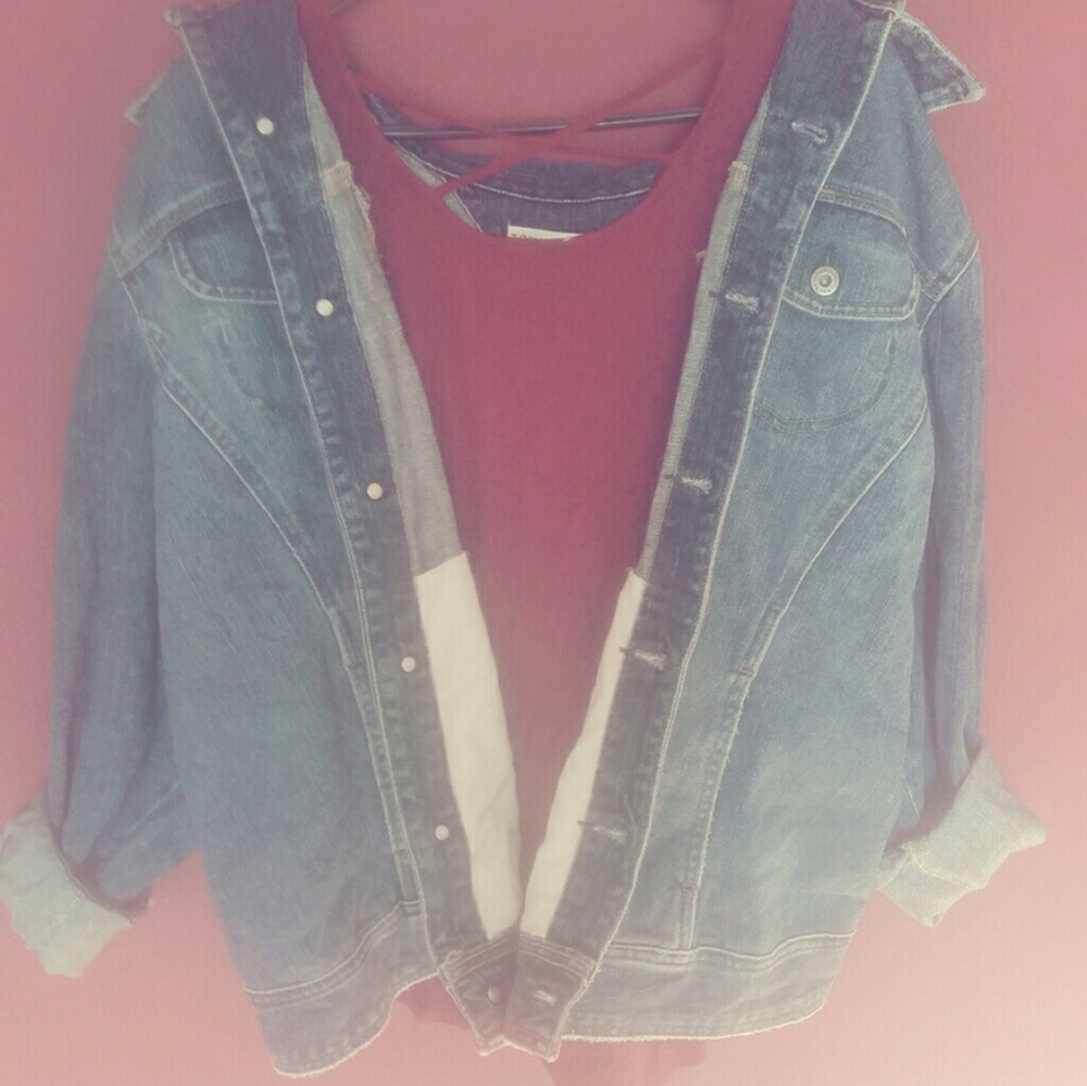 Vintage Tommy Hilfiger denim jacket