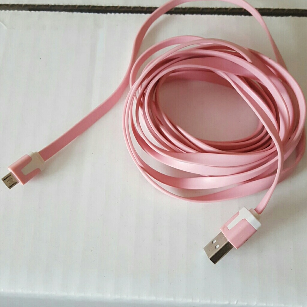 6ft long android phone charger.