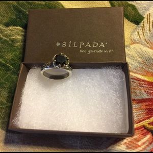 Silpada Hemarite & silver ring