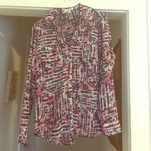 Express Portofino Shirt Size Large