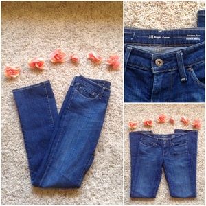 Levis 28 slight curve boot cut skinny. Like new!!!