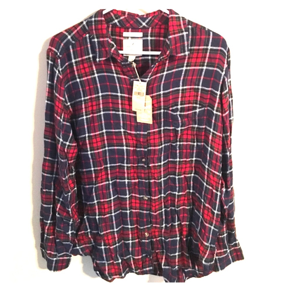 AEO Ahh-mazingly soft boyfriend flannel!😍