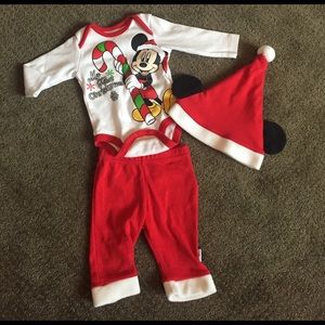 Baby boy Christmas outfit