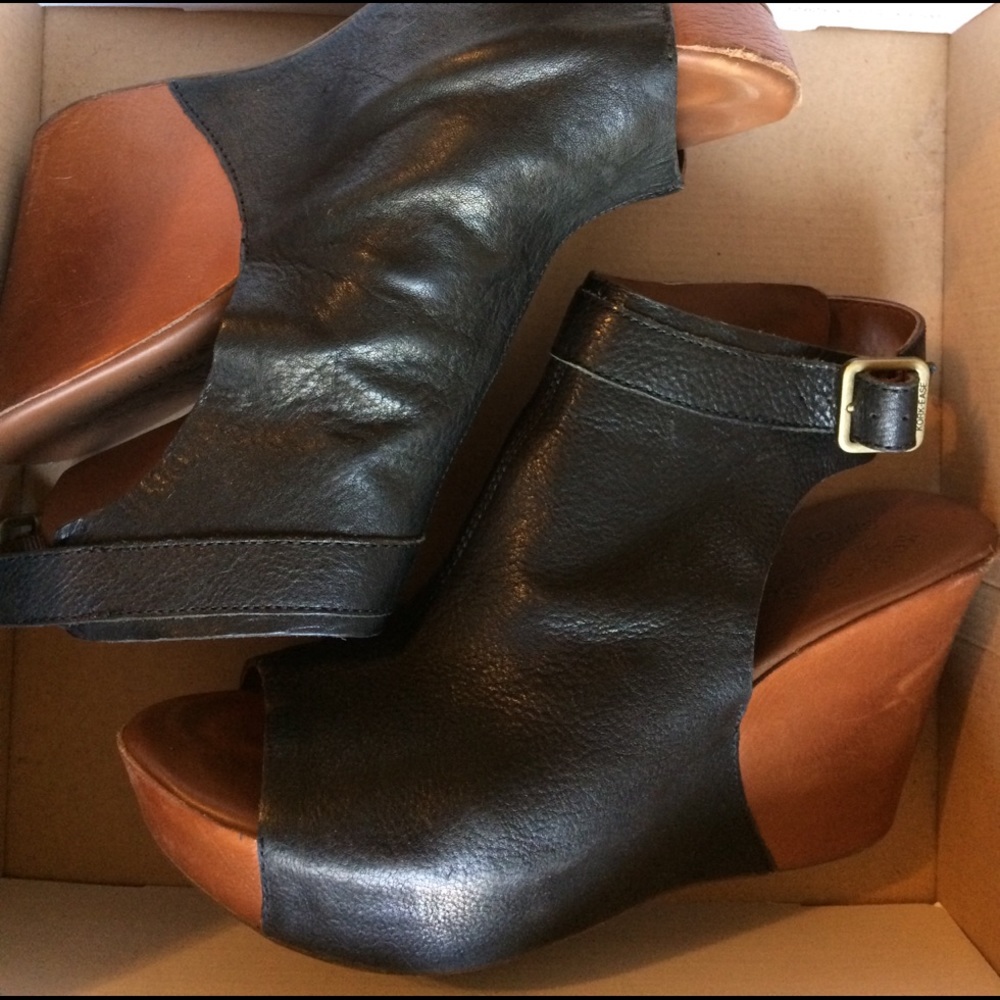 Kirk-Ease Wedge size 9 black/brown