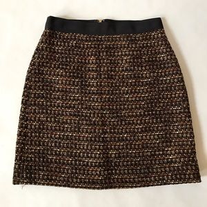 Kate Spade tweed mini skirt