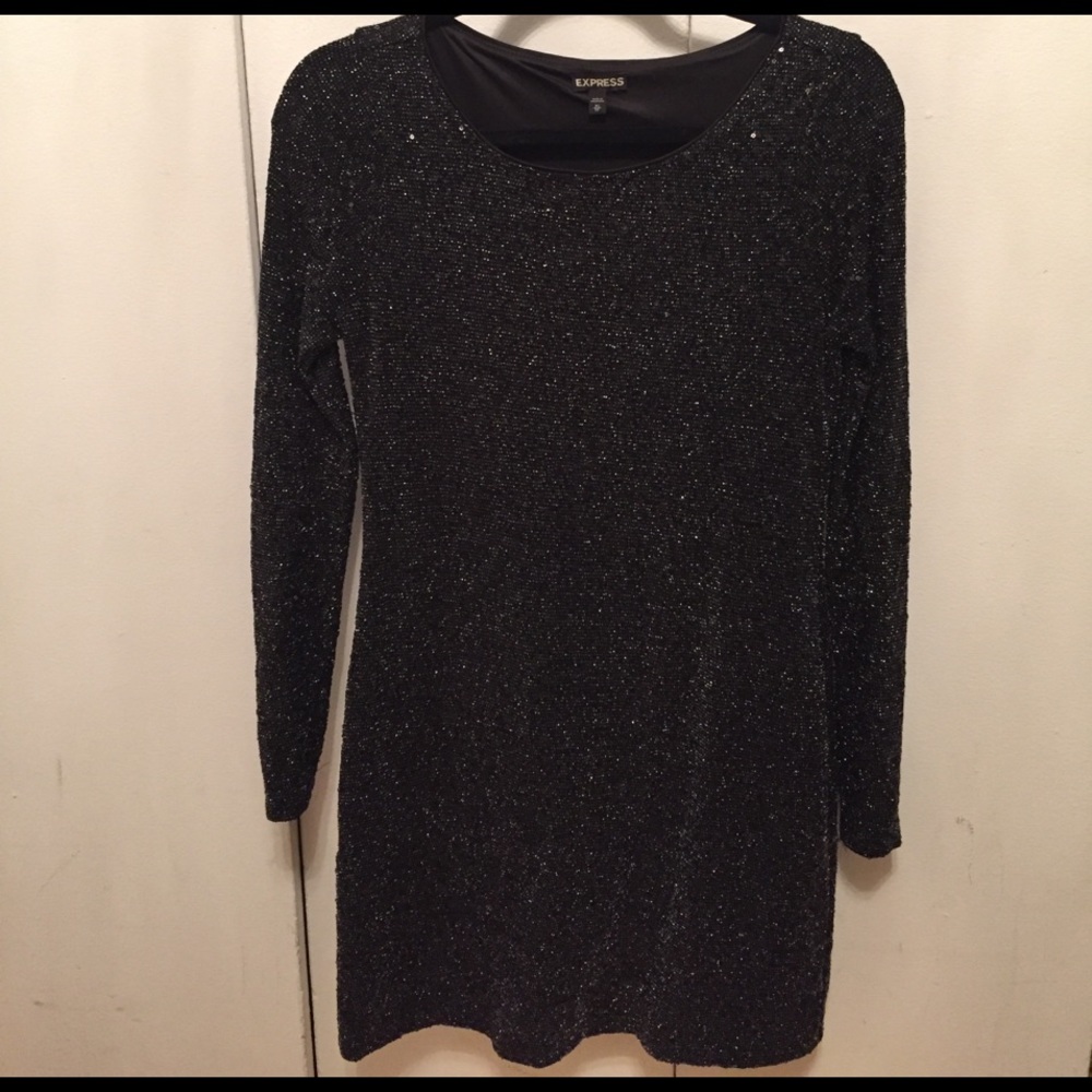 Black Sparkly Dress