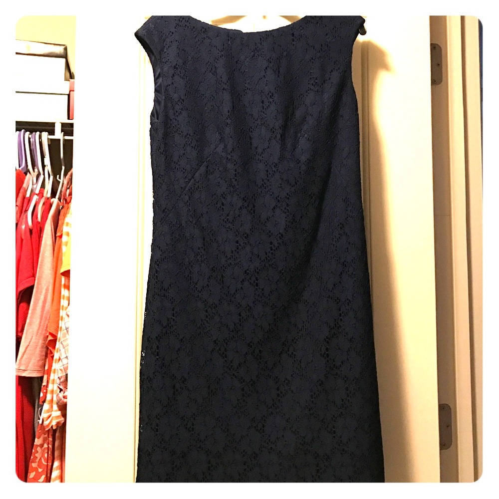 Blue Lace Dress