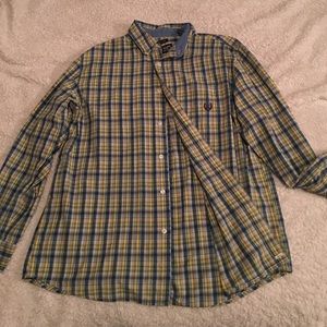 'Like new' Chaps plaid button-up