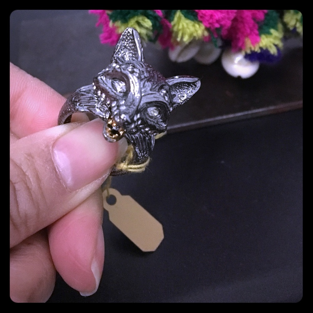 Alexis Bittar Wolf ring 7