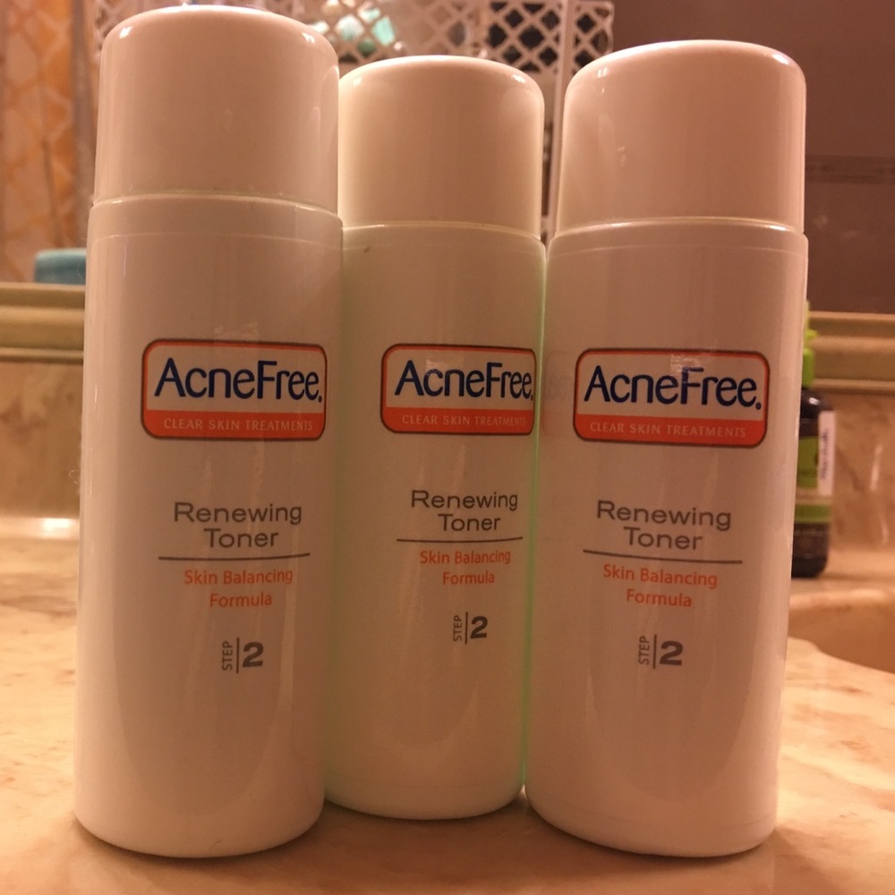Acne free renewing toner