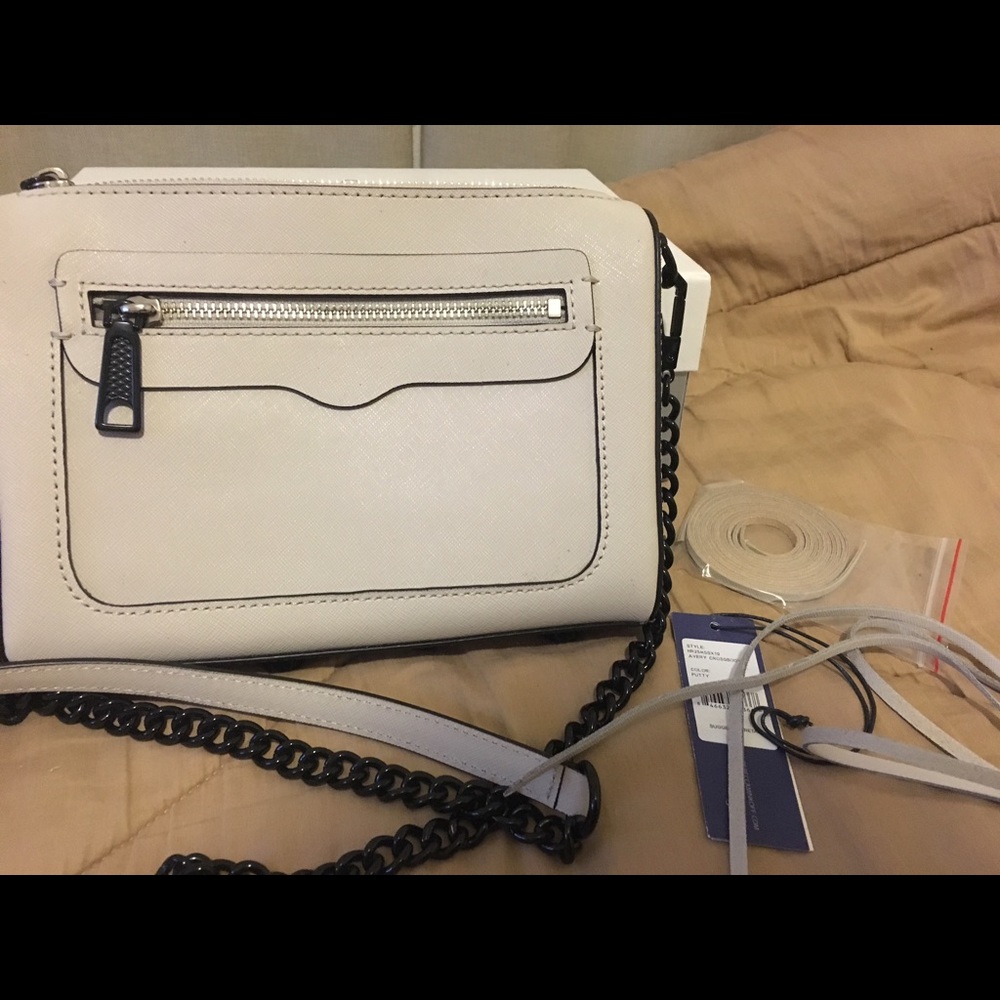 Rebecca Minkoff Avery Gray Crossbody Bag