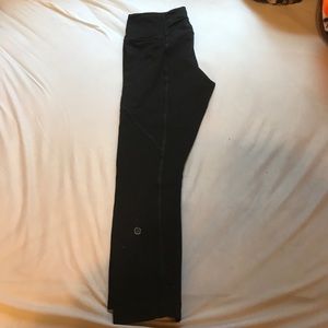 Black Lululemon crops