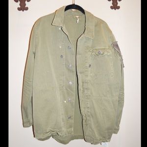 Free People Army Jacket