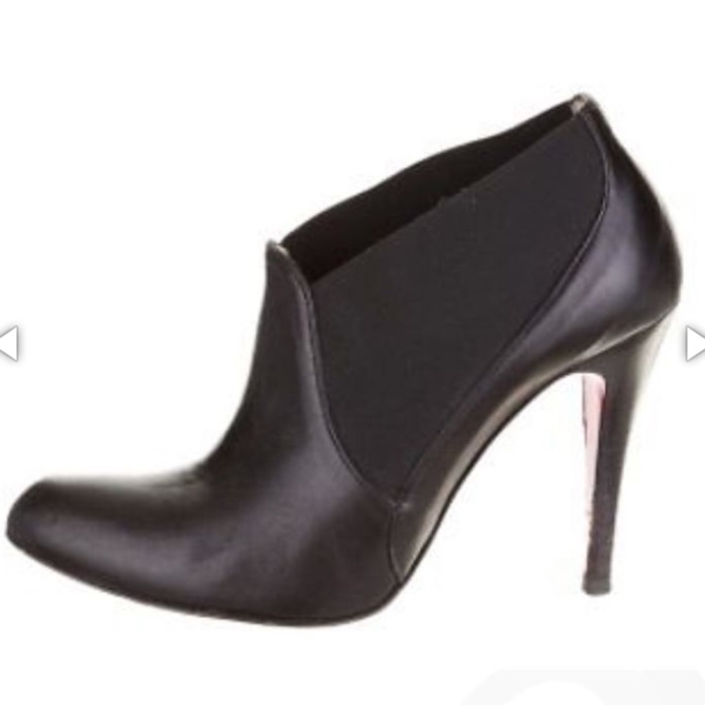 Christian Louboutin Semi-Pointed Toe Ankle Booties - Picture 6 of 7