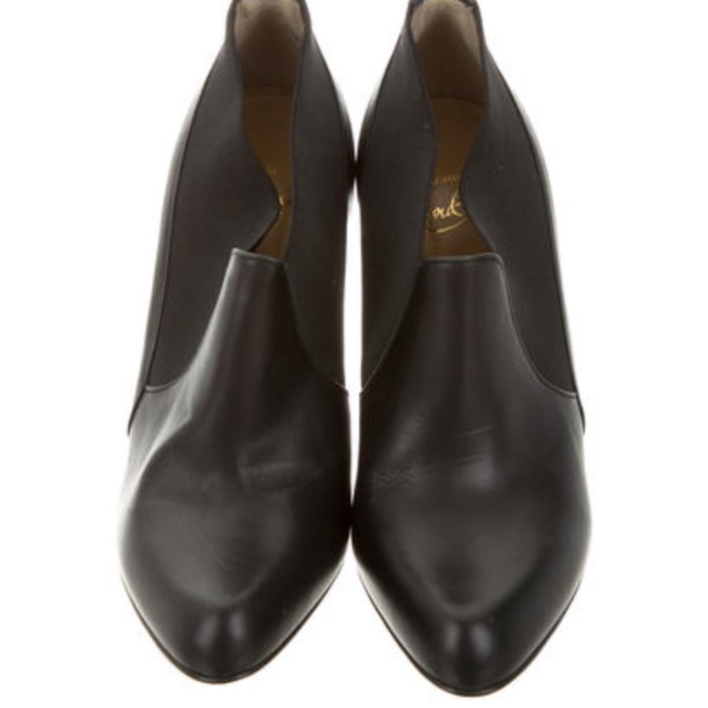 Christian Louboutin Semi-Pointed Toe Ankle Booties - Picture 3 of 7