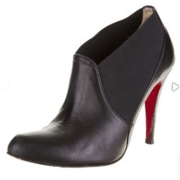 Christian Louboutin Semi-Pointed Toe Ankle Booties - Picture 5 of 7