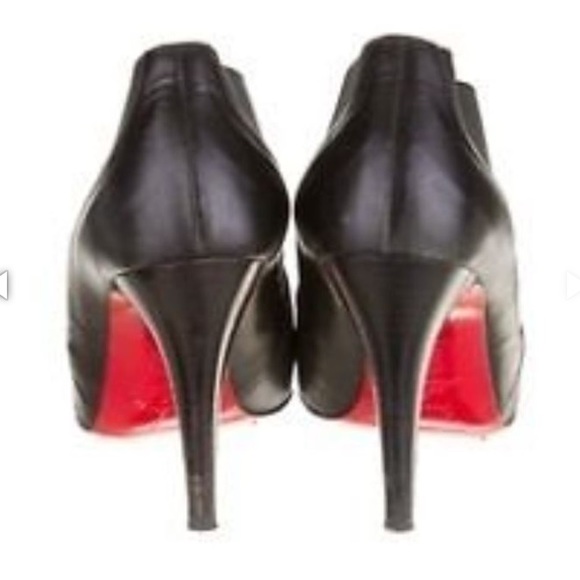 Christian Louboutin Semi-Pointed Toe Ankle Booties - Picture 7 of 7