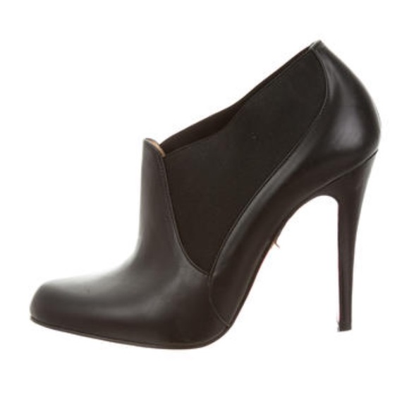 Christian Louboutin Semi-Pointed Toe Ankle Booties - Picture 2 of 7