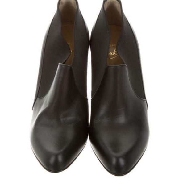 Christian Louboutin Semi-Pointed Toe Ankle Booties - Picture 3 of 7