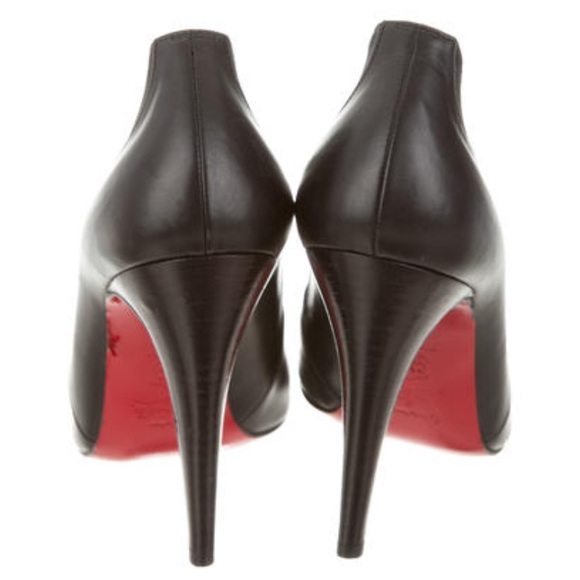 Christian Louboutin Semi-Pointed Toe Ankle Booties - Picture 4 of 7