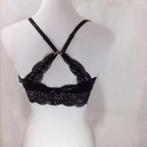 🆕💋XOXO 💋Junior Black Lace Bralette-XL - Picture 3 of 3
