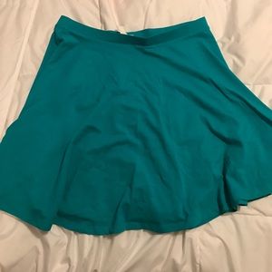 TEAL SKATER SKIRT