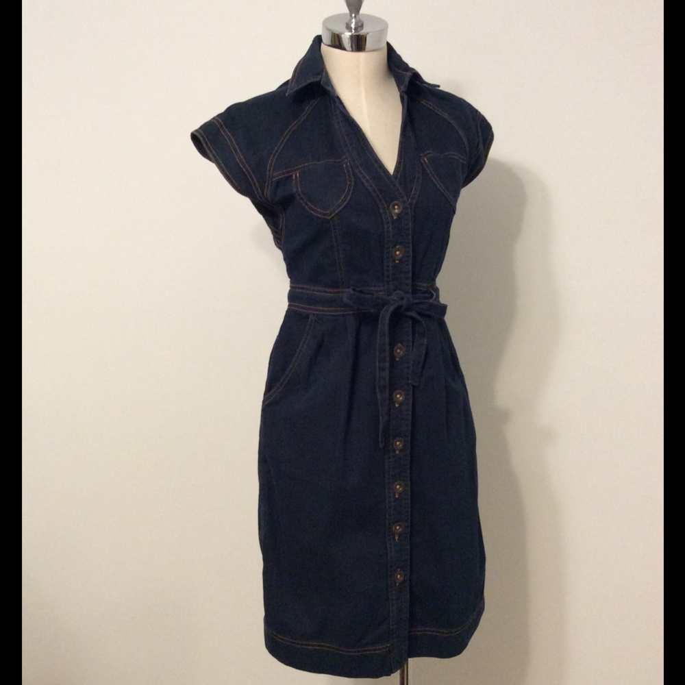Anthropologie Denim Dress by Maeve